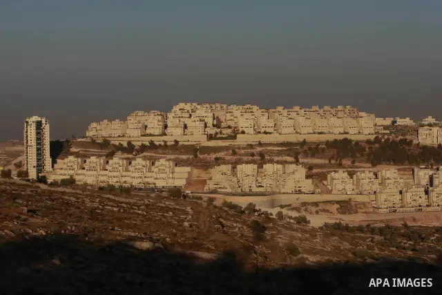 A new housing project at the Jewish settlement of Har Homa in east Jerusalem on Sep 12, 2009. Photo Mohamar Awad