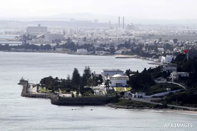 A view of the Presidential palace in Carthage, outside Tunis, January 22, 2011. A Tunisian prosecutor opened an investigation into the overseas assets of the ousted president and his deeply resented family Wednesday, as...