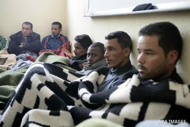 Anti-government protesters flee to ALbedi city, Libya, February 24, 2011. Thousands of Libyans celebrated the liberation of the eastern city of Benghazi from the rule of Muammar Gaddafi, who was reported to have sent a p...