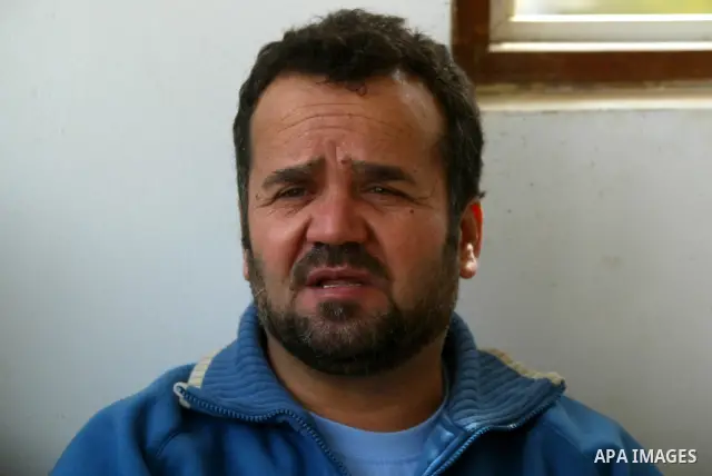 Palestinian prisoner Nabil Mansour al-Bashiti, 49 years, is welcomed by relatives after his arrival to his home in Khan Younis in the southern Gaza Strip on March 01, 2011. Egyptian authorities released al-Bashiti after...