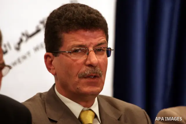A Palestinian Fatah leader, Qadwra Fares attends a press conference discussing the prosecution of Palestinian children by Israeli occupation forces in the West Bank city of Ramallah on March 1, 2011. Photo by Issam Rimaw...