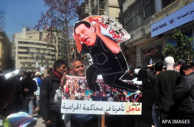 Egyptians shout anti- constitutional amendments slogans during a protest at Tahrir Square in Cairo, Egypt, Friday, March 18, 2011 a day before the referendum . Civic groups have raised fears that the timing of a Saturday...