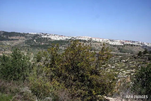 General view to the village of Al-Malha in the southwest of Jerusalem on March 21, 2011. Al-Malha is one of the hundreds of villages destroyed and removed from the map of Palestine in 1948. Photo by Issam Rimawi