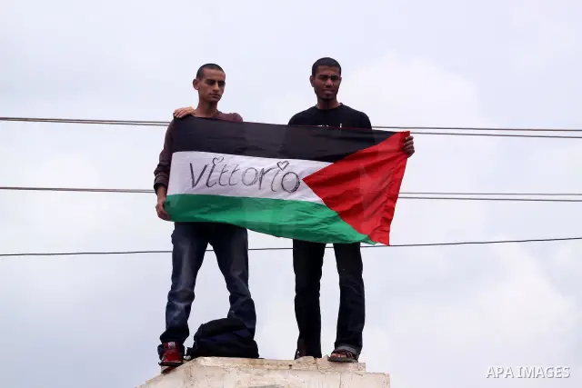 Palestinians Artists take part in a demonstration to mark the 63th anniversary of "Nakba" (catastrophe), in Gaza city, on May 14, 2011. Nakba means "catastrophe" in reference to the birth of the state of Israel 63 years...
