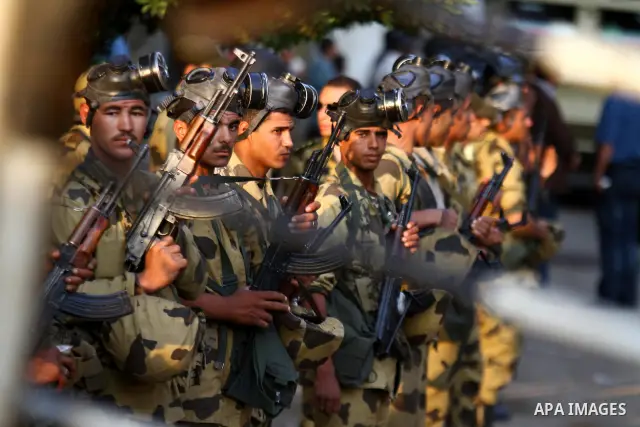 Egyptian protesters take part in a protest in front of the Israeli embassy in Cairo on May 15, 2011 in solidarity with Palestinians who mourned the "nakbah" anniversary of Israel's creation in 1948, as a result of which...