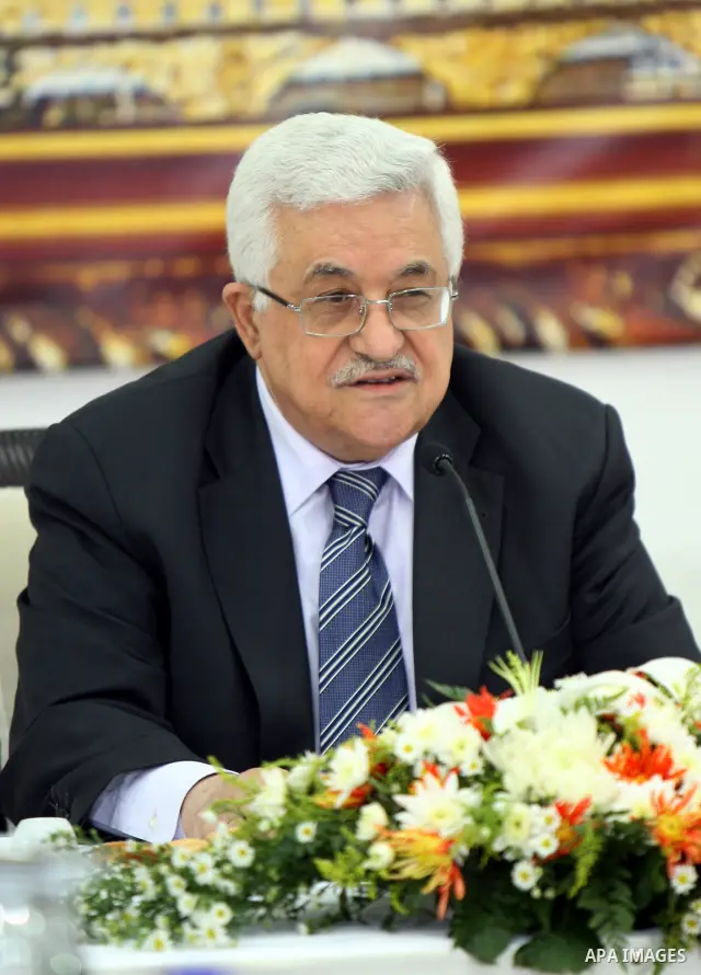 Palestinian President Mahmoud Abbas speaks at a meeting of the Palestinian leadership on June 26, 2011, in the West Bank city of Ramallah, where he said he was still determined to go to the Gaza Strip, despite hitches in...