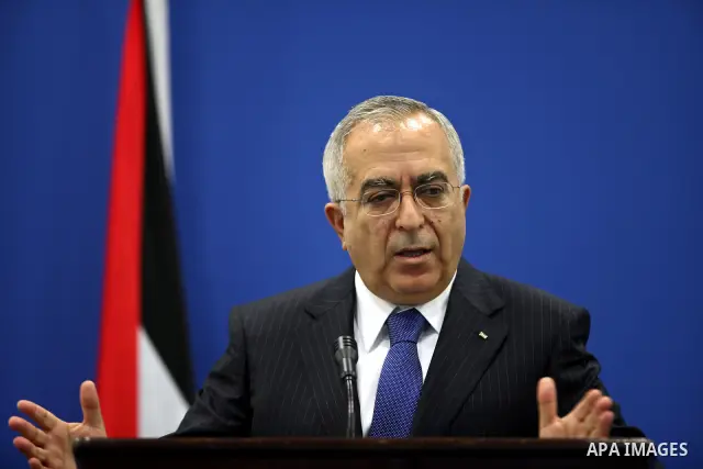 Palestinian Prime Minister, Salam Fayyad during a press conference on the PNA's current financial situation in the West Bank city on Ramallah on July 3, 2011. Photo by Mustafa Abu Dayeh