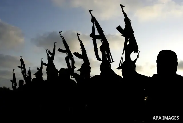 Militants of the Democratic Front for Liberation Palestine (DFLP) train during a military graduation ceremony in Rafah, southern Gaza Strip, on July 29, 2011. Photo by Abed Rahim Khatib