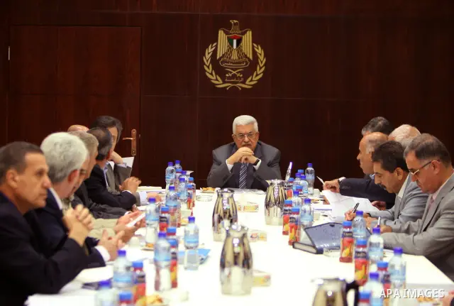 Palestinian President Mahmoud Abbas (Abu Mazen) during a Central Committee meeting in the West Bank city of Ramallah, on Sep. 3, 2011. Photo by Thaer Ganaim