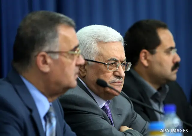 Palestinian President Mahmoud Abbas (Abu Mazen) during the Revolutionary Council meeting in the West Bank city of Ramallah on Sep. 4, 2011. Photo by Thaer Ganaim