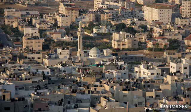 A general view of the Jenin refugee camp Shows the Monuments, landscapes, Streets, alleys and lanes in the West Bank city of Jenin , on Sep. 12, 2011. Photo by Wagdi Eshtayah