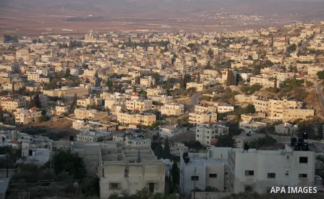 A general view of the Jenin refugee camp Shows the Monuments, landscapes, Streets, alleys and lanes in the West Bank city of Jenin , on Sep. 12, 2011. Photo by Wagdi Eshtayah
