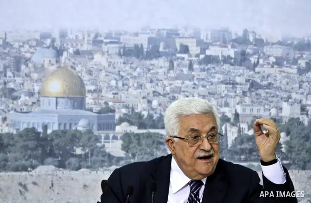 Palestinian President Mahmoud Abbas speaks about his bid for statehood recognition at the United Nations next week, during a televised speech in the West Bank city of Ramallah September 16, 2011. Abbas said on Friday he...