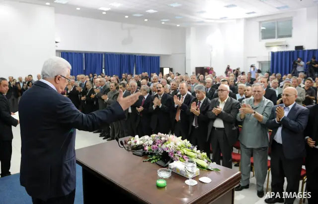 Palestinian President Mahmoud Abbas speaks about his bid for statehood recognition at the United Nations next week, during a televised speech in the West Bank city of Ramallah September 16, 2011. Abbas said on Friday he...