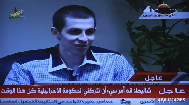 In this image from Egypt TV Tuesday Oct 18 2011 Israeli soldier Gilad Schalit is seen at an undisclosed location, during a pre-recorded interview released Tuesday. Schalit was moved in to Egypt from captivity in Gaza beg...