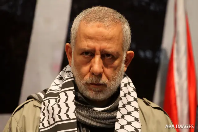 Palestinian Islamic Jihad leader, Mohammed al-Hindi attends a conference in support with Jerusalem, in Gaza city on Dec 6. 2011. Photo by Mohammed Asad