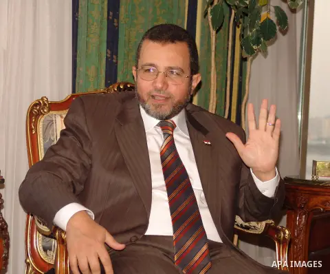 Egyptian nominated Prime Minister Hisham Qandil, at the presidential palace, in Cairo, Egypt, 25 July 2012. Egyptian President Mohammed Morsi named the country's new Prime Minister on 24 July and he in turn promised to f...