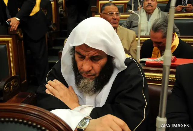 Egyptian parliament members attend the first parliament session after the revolution that ousted former President Hosni Mubarak, in Cairo January 23, 2012. Egypt's parliament began its first session on Monday since an el...