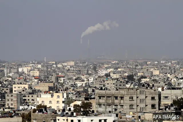A general view to the northern in Gaza City, on Feb. 02, 2012. Photo by Mohammed Asad