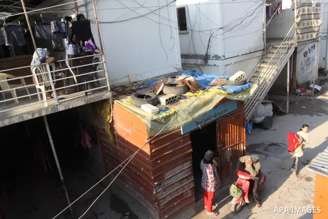 Palestinians live in one of the most poor regions Nahr al-Bared Palestinian refugee camp in Beirut, in Lebanon, March 6, 2012. About 25,000 person live in this poor refugee camp who face hard and difficult life. Photo by...