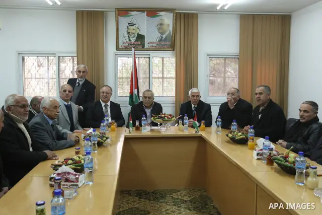 Palestinian Prime Minister Salam Fayyad, during openning projects in the West Bank City of hebron, on March.17, 2012. Photo by Mustafa Abu Dayeh