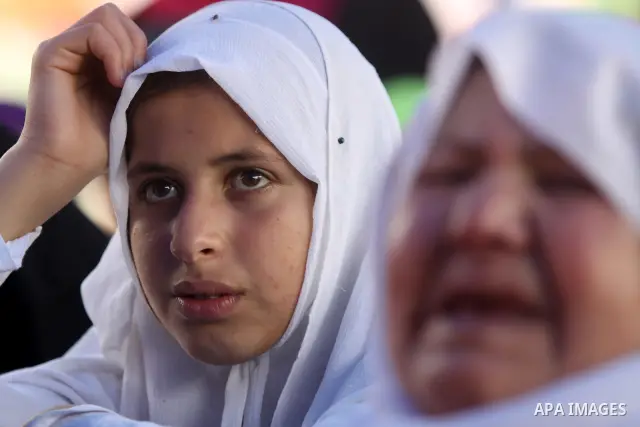 Palestinians of Al-Samuni family, protests against the Israeli military has decided on Tuesday, May 1, 2012 not to file any charges in one of the gravest incidents in its 2009 war in the Gaza Strip, closing its investiga...