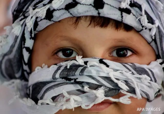 Palestinian children take part in a rally in Gaza City ahead of Nakba May 9, 2012. On May 15 Palestinians will mark "Nakba," or catastrophe, of Israel's founding in a 1948 war, when hundreds of thousands of their brethre...