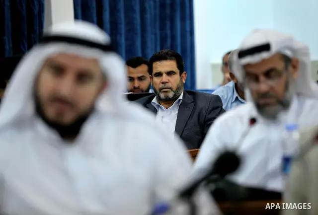 Members of the Palestinian Legislative council discuss commemorating the dispersal of hundreds of thousands of Palestinians from their homes in the wake of the creation of Israel 64 years ago. Known in Arabic as the Nakb...