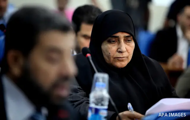 Members of the Palestinian Legislative council discuss commemorating the dispersal of hundreds of thousands of Palestinians from their homes in the wake of the creation of Israel 64 years ago. Known in Arabic as the Nakb...