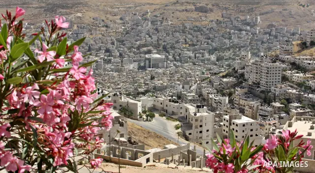 General view of the Old City in the West Bank in Nablus, on May 26,2012 .Photo by Nedal Shtieh.