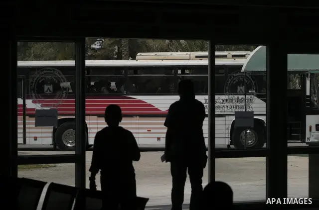 Palestinians access to the Rafah border crossing between Egypt and the Gaza Strip. Islamic Relief provided million for the reconstruction of the Rafah border crossing between Egypt and Gaza, on May 28, 2012. Photo by Eya...