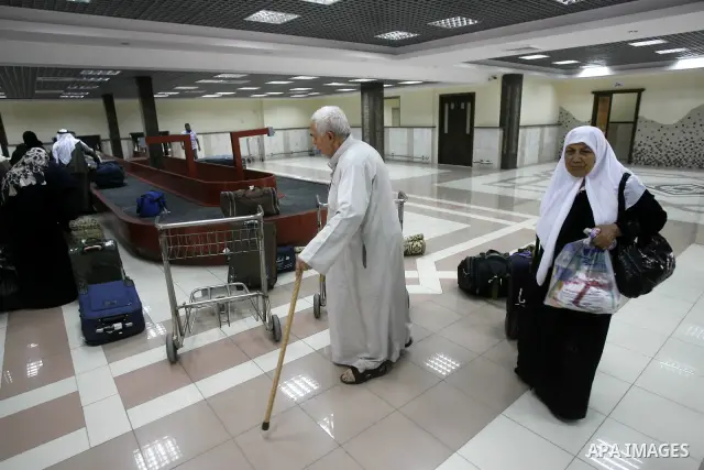 Palestinians access to the Rafah border crossing between Egypt and the Gaza Strip. Islamic Relief provided million for the reconstruction of the Rafah border crossing between Egypt and Gaza, on May 28, 2012. Photo by Eya...