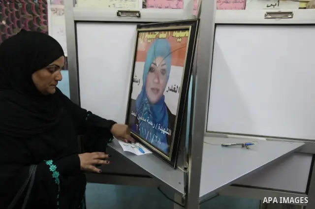 Egyptian women vote at a polling station in Cairo, Egypt on Saturday, June 16, 2012. Egyptians voted Saturday in the country's landmark presidential runoff, choosing between Hosni Mubarak's ex-prime minister and an Islam...