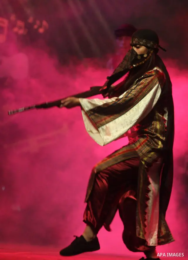 shows members of a local Palestinian dance company presenting their show during a dance festival Beir Ziet Nights (Liali Ber Ziet) at Ber Ziet University near the West Bank town of Ramallah, 18 June 2012. Photo by Issam...