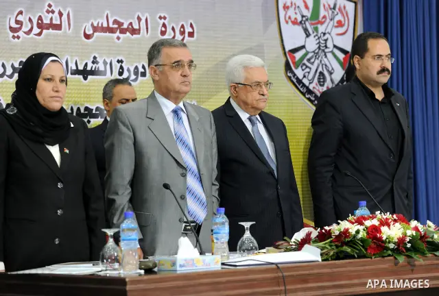 Palestinian President Mahmoud Abbas (Abu Mazena meeting of the Revolutionary Council of Fatah in the West Bank City of Ramallah on June 23, 2012. Photo by Thaer Ganaim