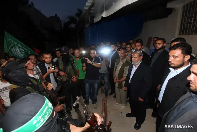 Palestinian Hamas leader, Mahmoud al-Zahar receives congratulations, after the Egyptian Presidential election committee announced Mohamed Morsi as victor. The Muslim Brotherhood's Mohammed Morsi became Egypt's first free...