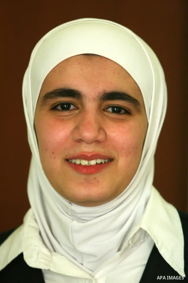 A Palestinian high school student and the first in section science , Dima Jabri, after hear her result in the West Bank City of Nablus on July 19, 2012. The Ministry of Education in Gaza Strip and the West Bank announced...