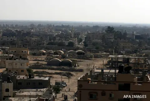 The entrances to smuggling tunnels are seen on the border between Egypt and the southern Gaza Strip, near Rafah August 13, 2012. Egypt began to seal off smuggling tunnels into the Gaza Strip, a security source said, two...