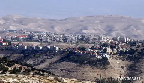 A general view overlooking the Jewish settlement of Maale Adumim near Jerusalem December 1, 2012. An Israeli official said Prime Minister Benjamin Netanyahu's conservative government had authorised the construction of 3,...