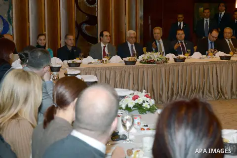 Palestinian President Mahmoud Abbas during press conference in Turkey, 12 December 2012. Photo by Thaer Ganaim