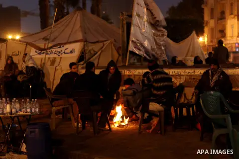 Egyptian protesters oppose President Mohamed Mursi camping at Tahrir Square in Cairo December 20, 2012. Egyptian Islamist groups are planning a mass protest in Alexandria on Friday, a move that will raise tensions a day...