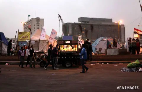 Egyptian protesters oppose President Mohamed Mursi camping at Tahrir Square in Cairo December 20, 2012. Egyptian Islamist groups are planning a mass protest in Alexandria on Friday, a move that will raise tensions a day...
