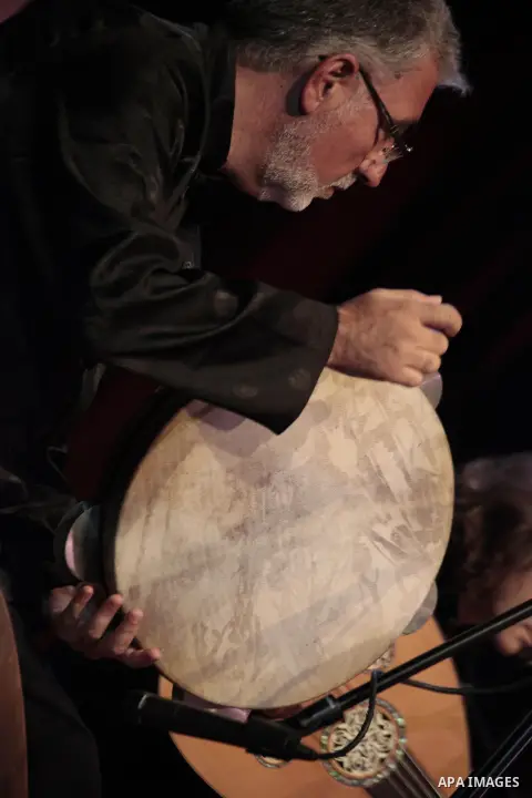 Members of the Turkish musical band 'Istanbul', perform during concert at the national theatre in Jerusalem on Aug 22, 2013. The concert organized in collaboration with Turkish International Cooperation and Development A...