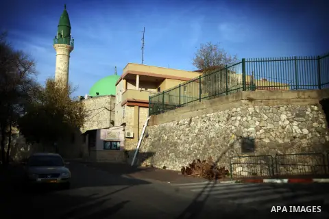The old mosque of Tarshiha is seen in the village of Tarshiha, north Acre on January 21, 2014. Tarshiha was in the territory allotted to the Arab state under the 1947 UN Partition Plan. However, in the 1948 Arab-Israeli...