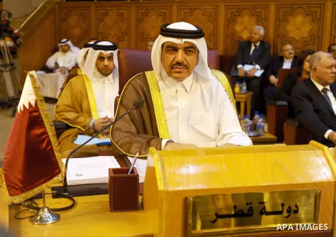 Arab Foreign Ministers attend a meeting in the Egyptian capital Cairo on March 9, 2014, to prepare the annual summit of heads of state. The summit will take place on March 25-26, amid tensions after a decision by Saudi A...