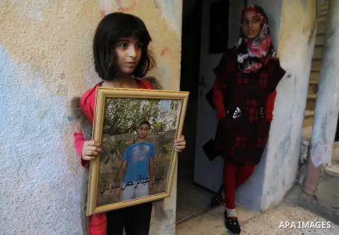 The sister of a Palestinian man Abdelrahman Shaludi, who killed a baby and injured six others in Jerusalem after he rammed his vehicle into pedestrians near a tramway in what Israeli police called a "hit-and-run terror a...