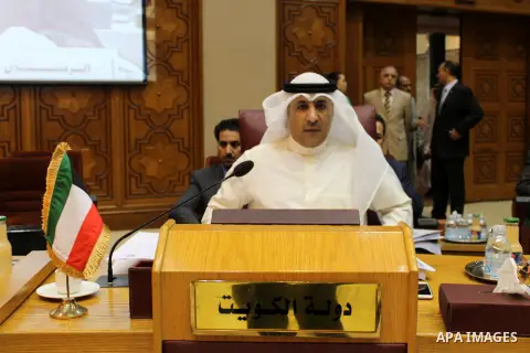 The delegates of the Arab countries attend the opening session of the Arab League council, in Cairo on September 9, 2015. Photo by Stringer