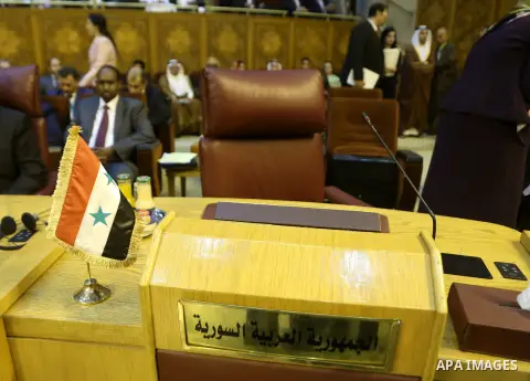 Arab foreign ministers attend the 144th Ordinary Session of the Arab League's Council at the foreign ministers' level at the AL's Secretariat-General in the Egyptian capital Cairo, on September 13, 2015. The foreign mini...