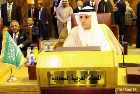 Saudi Minister of Foreign Affairs Adel al-Jubeir attends with the Arab foreign ministers an emergency meeting of Arab foreign ministers in the Egyptian capital Cairo on January 10, 2016. Arab League chief Nabil al-Arabi...