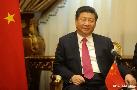 Chinese President Xi Jinping, visits the parliament in Cairo, Egypt, on Jan. 21, 2016. Jinping signed a slew of trade deals with Egypt's leader as part of a regional tour aimed at bolstering Beijing's economic ties and c...